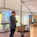 Man presents at Spring Annual Meeting